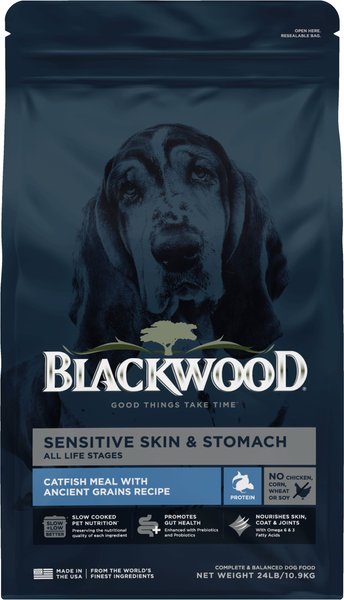 Blackwood 5000 Catfish Meal & Pearled Barley Sensitive Skin & Stomach Formula Dry Dog Food