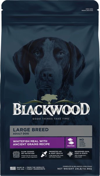 Blackwood Large Breed Adult White Fish with Ancient Grains Recipe Dry Dog Food