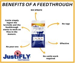 Champion Animal Health Feedthrough Fly Control Cattle Supplement, 12-oz bag slide 2 of 7