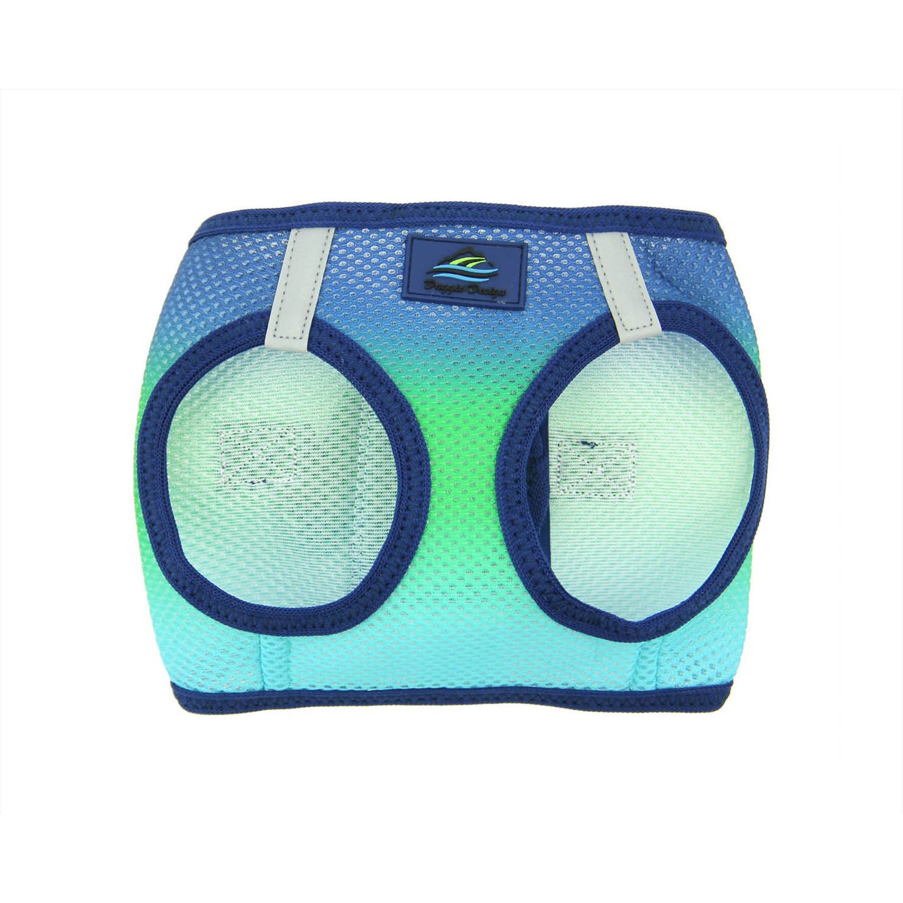 Doggie Design American River Ombre Nylon Reflective Back Clip Dog Harness, Northern Lights, XX-Large: 24 to 27-in chest
