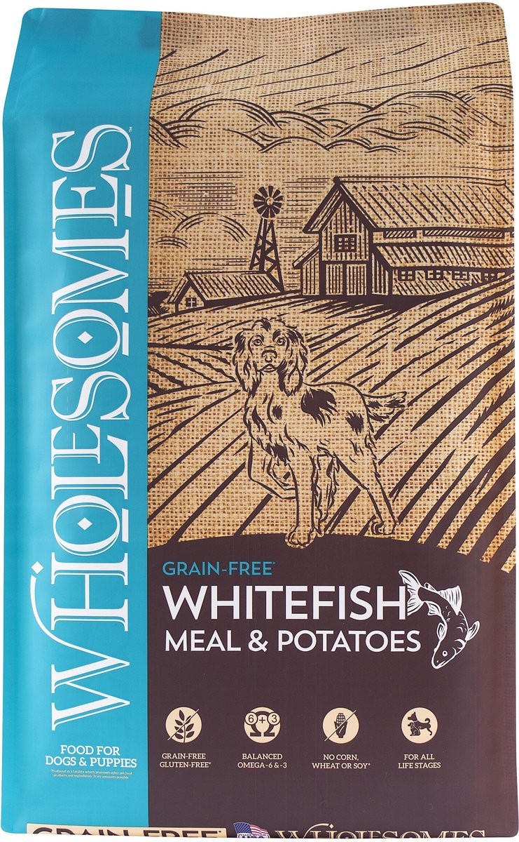 Grain free shop whitefish dog food