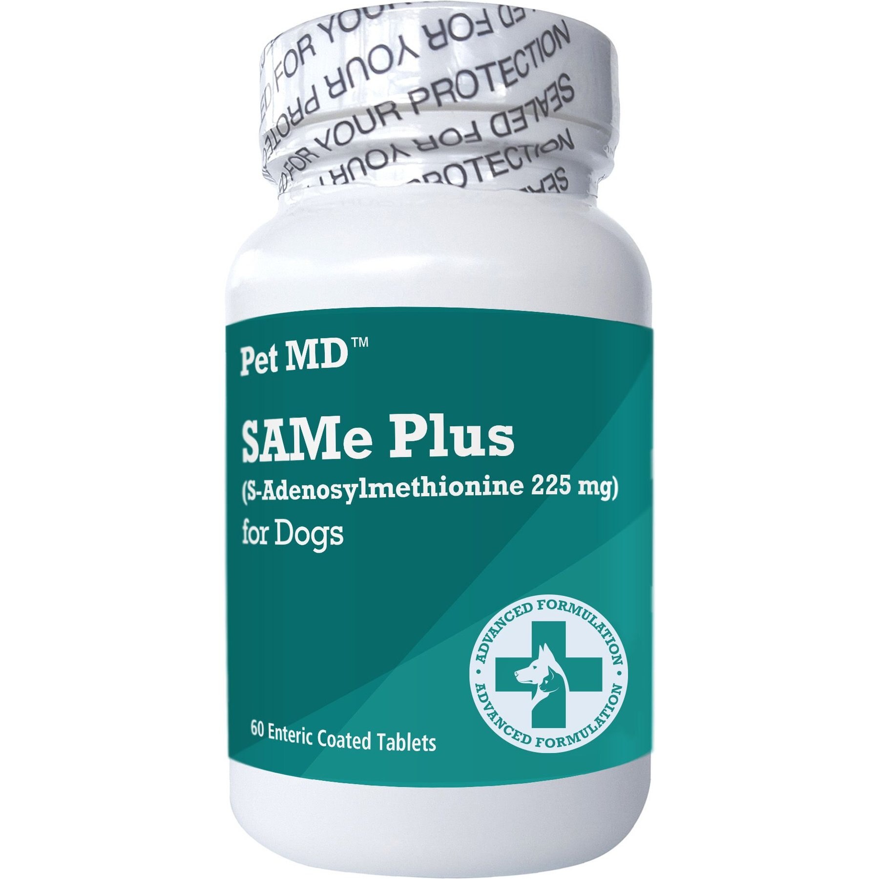 Pet MD Same Plus S Adenosyl for Dogs 225mg 60ct