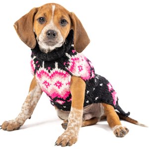 CHILLY DOG Artic Pink Dog & Cat Sweater, XX-Large - Chewy.com