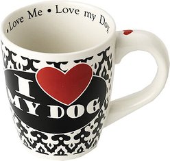 PetRageous Designs "I Love My Dog" Jumbo Coffee Mug, 28-oz