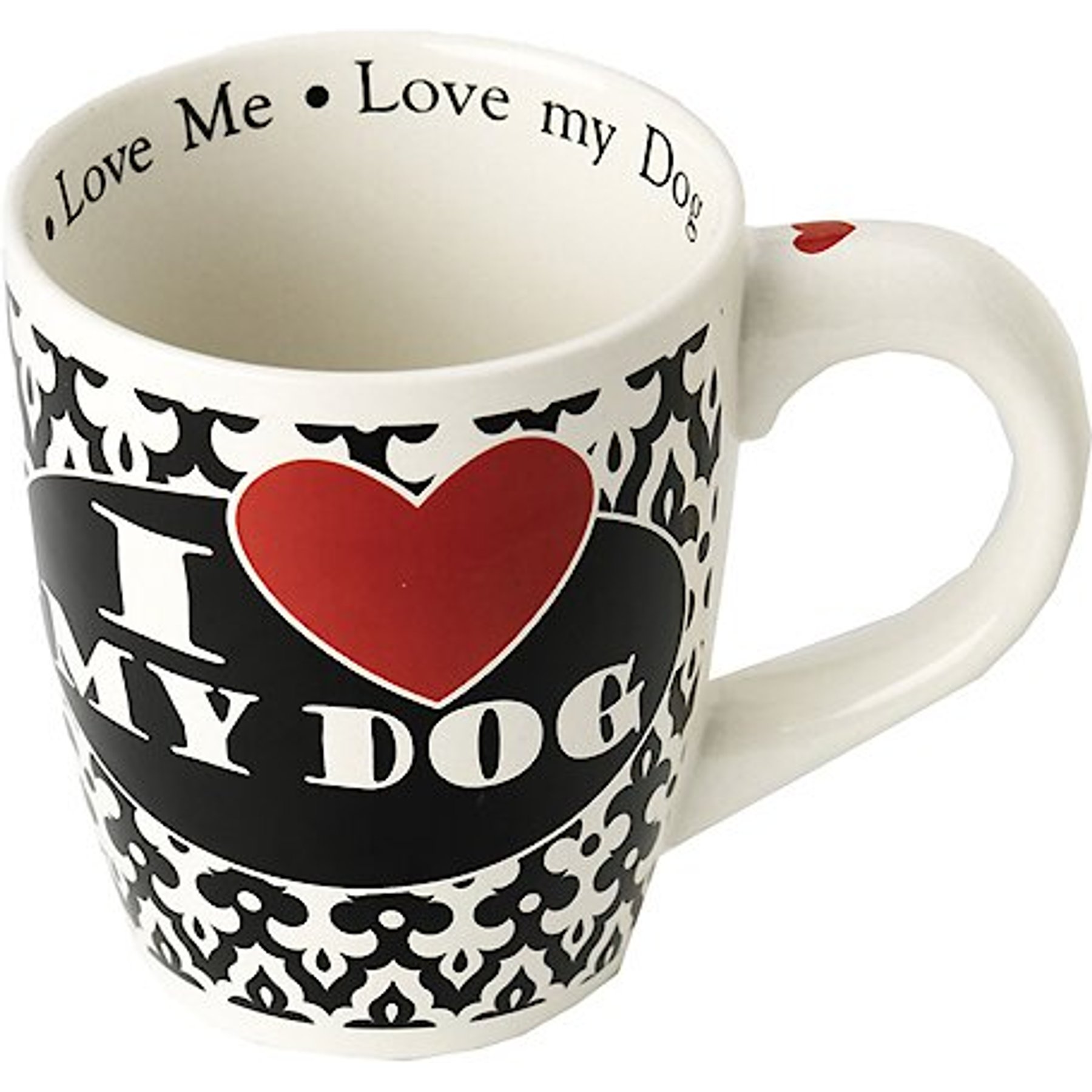 I love my shop dog coffee mugs