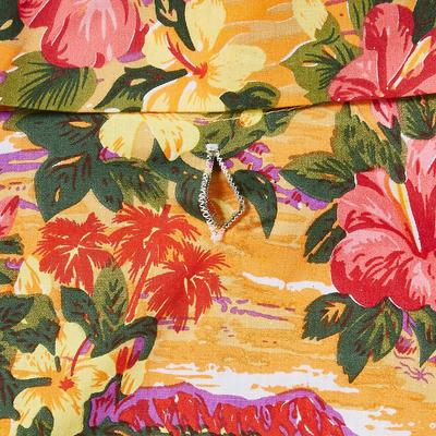 Show full view: Doggie Design Hawaiian Sunset Hibiscus Dog & Cat Camp Shirt, Large slide 4 of 8