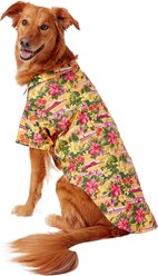 Doggie Design Hawaiian Sunset Hibiscus Dog & Cat Camp Shirt, XX-Large