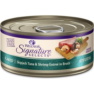 WELLNESS CORE Signature Selects Flaked Skipjack Tuna Wild Salmon