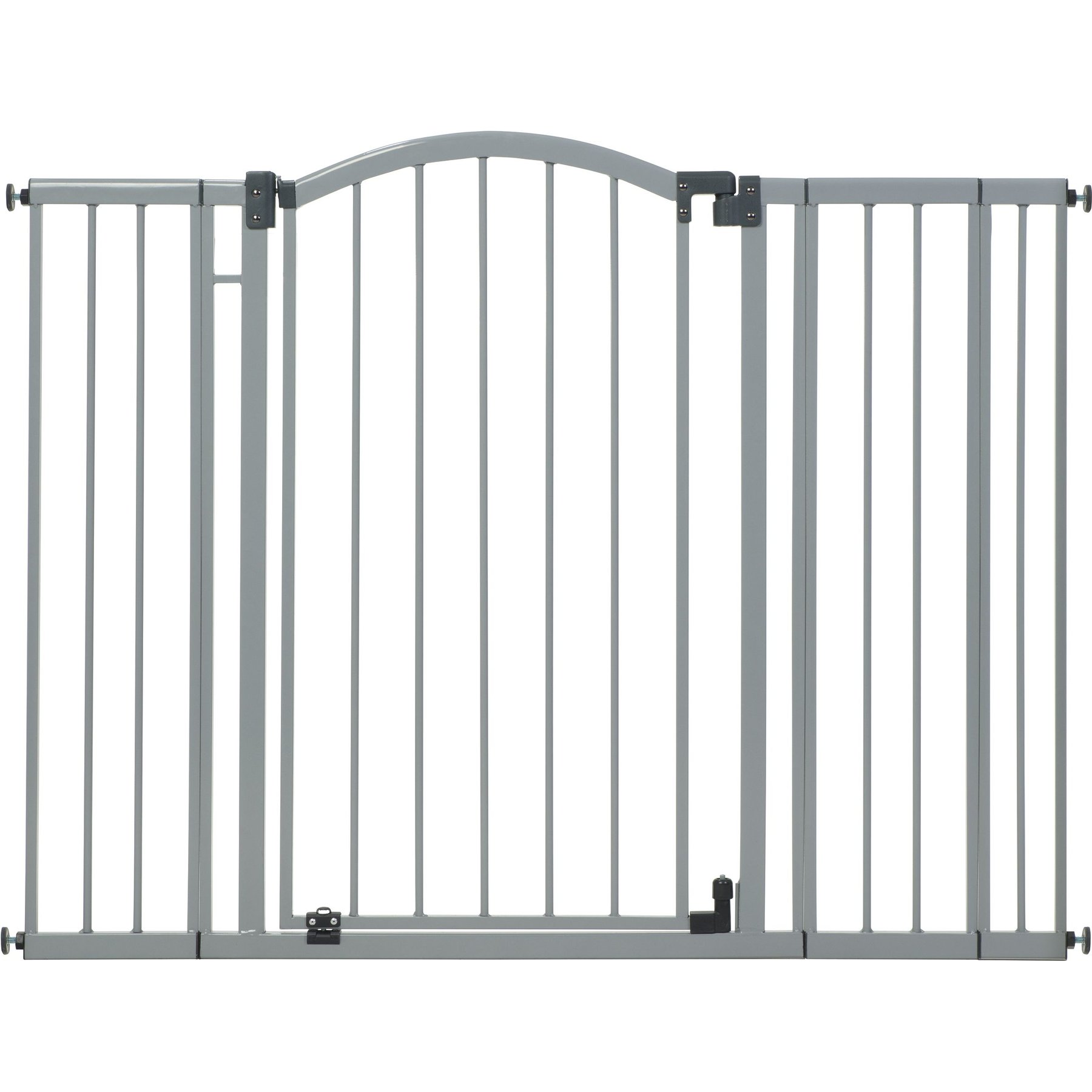 Summer by Ingenuity Main Street Safety Metal Dog & Cat Gate, 38-in, Gray