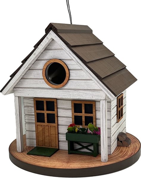 Home Bazaar Fishing Lodge Birdhouse