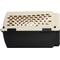 Show in main carousel: Frisco Plastic Dog & Cat Kennel, Almond & Black, Small slide 6 of 9