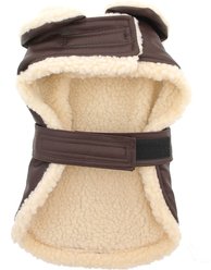Doggie Design Faux Leather Bomber Dog Harness Coat & Leash, Medium slide 2 of 4