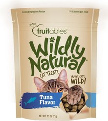 Wildly Natural Tuna Flavor Cat Treats, 2.5-oz bag