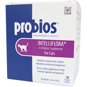 Probios Intelliflora Probiotic Cat Supplement, 30 count