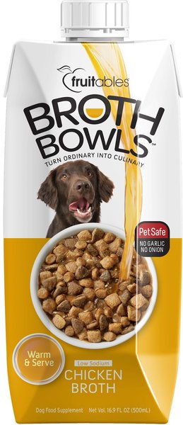 Fruitables broth cheap bowls dog