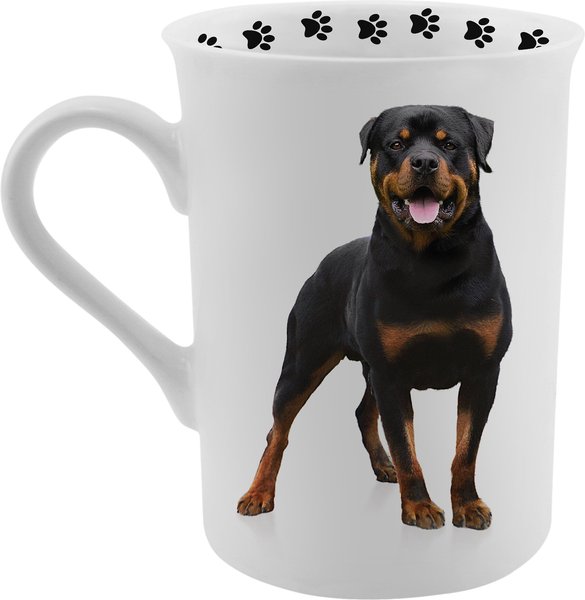 DIMENSION 9 Dog Breed Coffee Mug, Rottweiler, 8-oz 