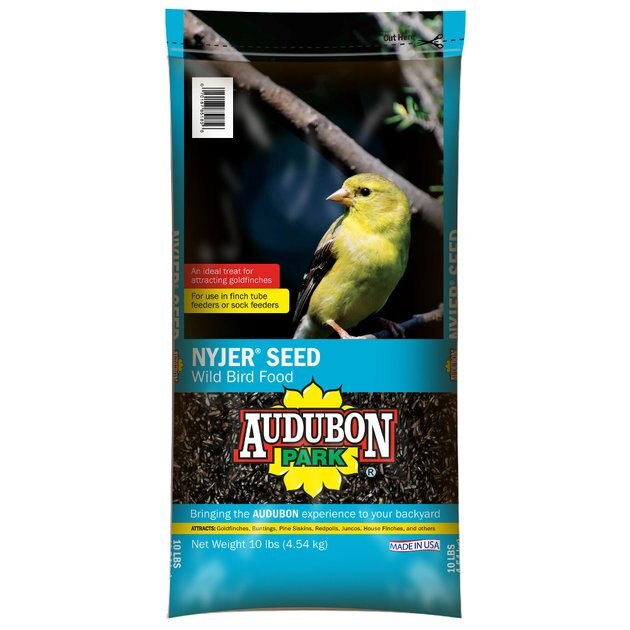 NICE & NEW! Audubon NYJER SEED/THISTLE SOCK Bird Feeder FINCHES/SISKINS & More 
