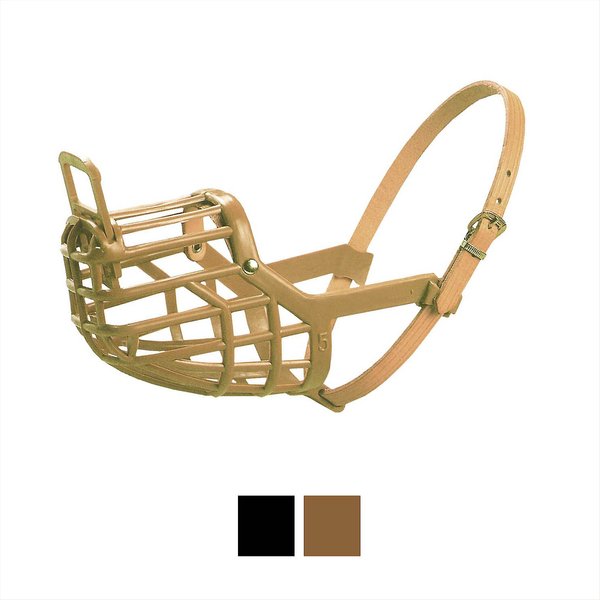 OmniPet Italian Basket Dog Muzzle, Tan, Size 6 slide 1 of 6