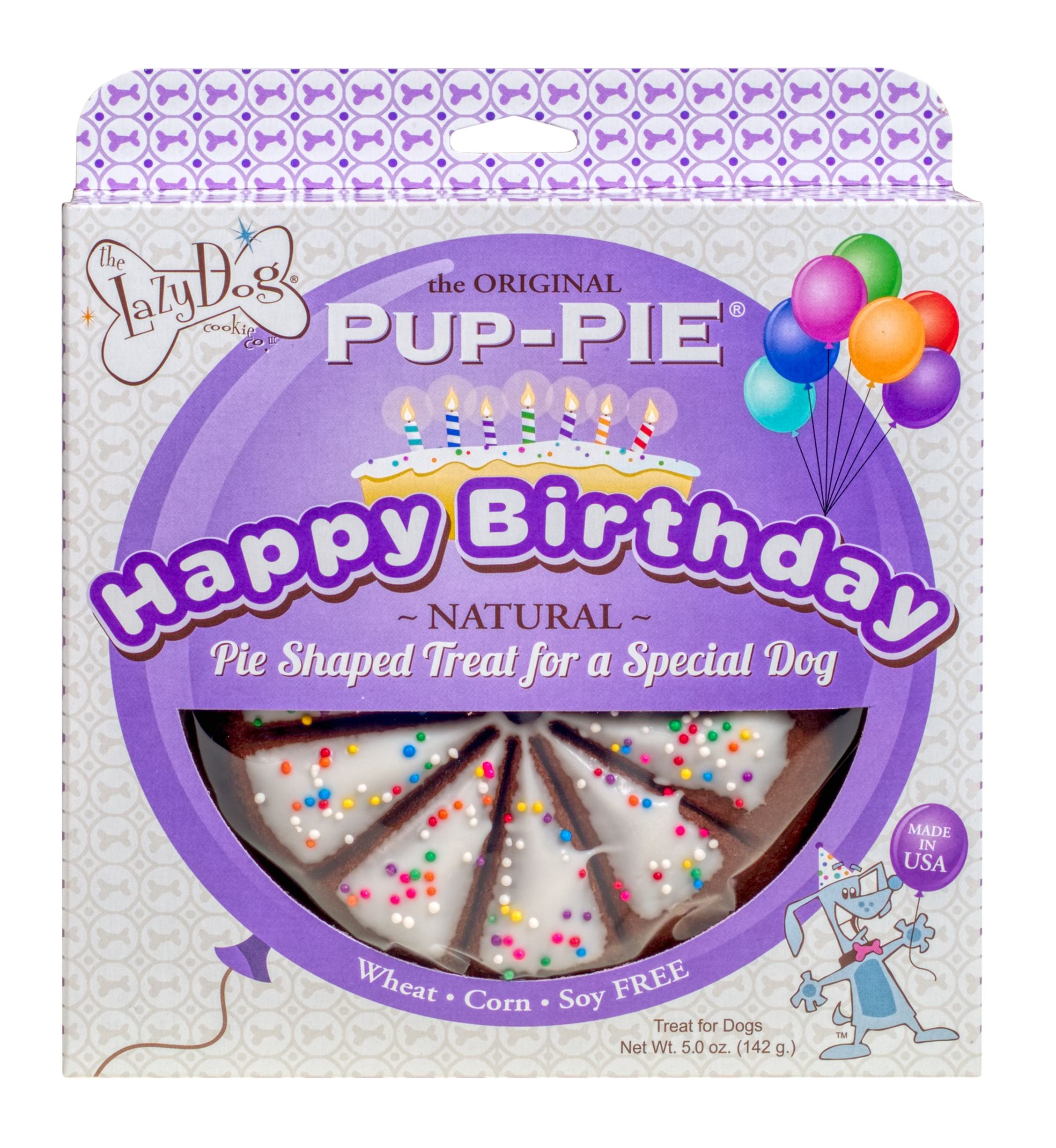 Happy birthday pup hot sale pie