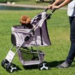 Show in main carousel: Paws & Pals Folding Dog & Cat Stroller, Pink slide 2 of 6