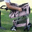 Show in main carousel: Paws & Pals Folding Dog & Cat Stroller, Pink slide 3 of 6