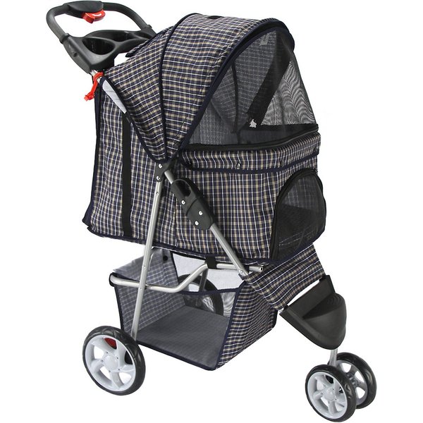 Paws & Pals Deluxe Folding Dog & Cat Stroller