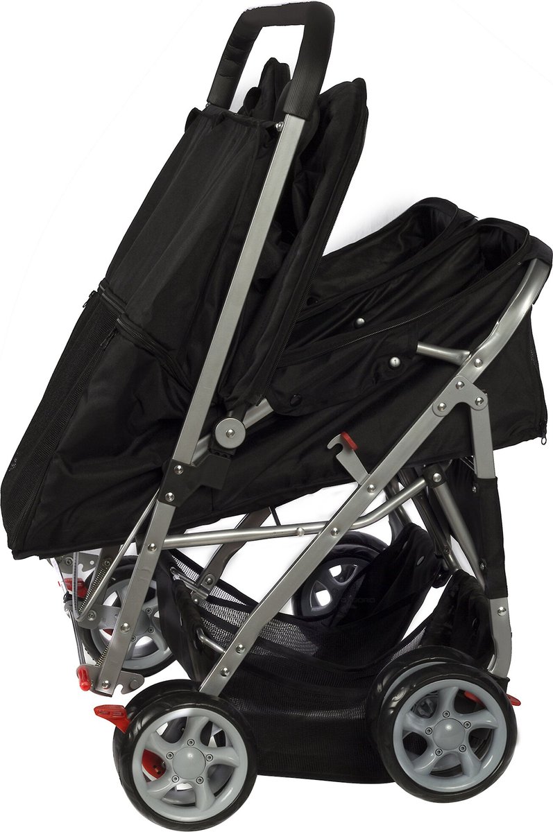 Paws and pals double pet clearance stroller