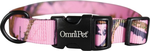 OmniPet RealTree APC Pink Camouflage Kwik Klip Dog Collar, Small slide 1 of 5