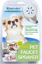 Rinse Ace 3-Way Faucet Sprayer Dog Grooming Tool, 8-ft hose slide 1 of 6