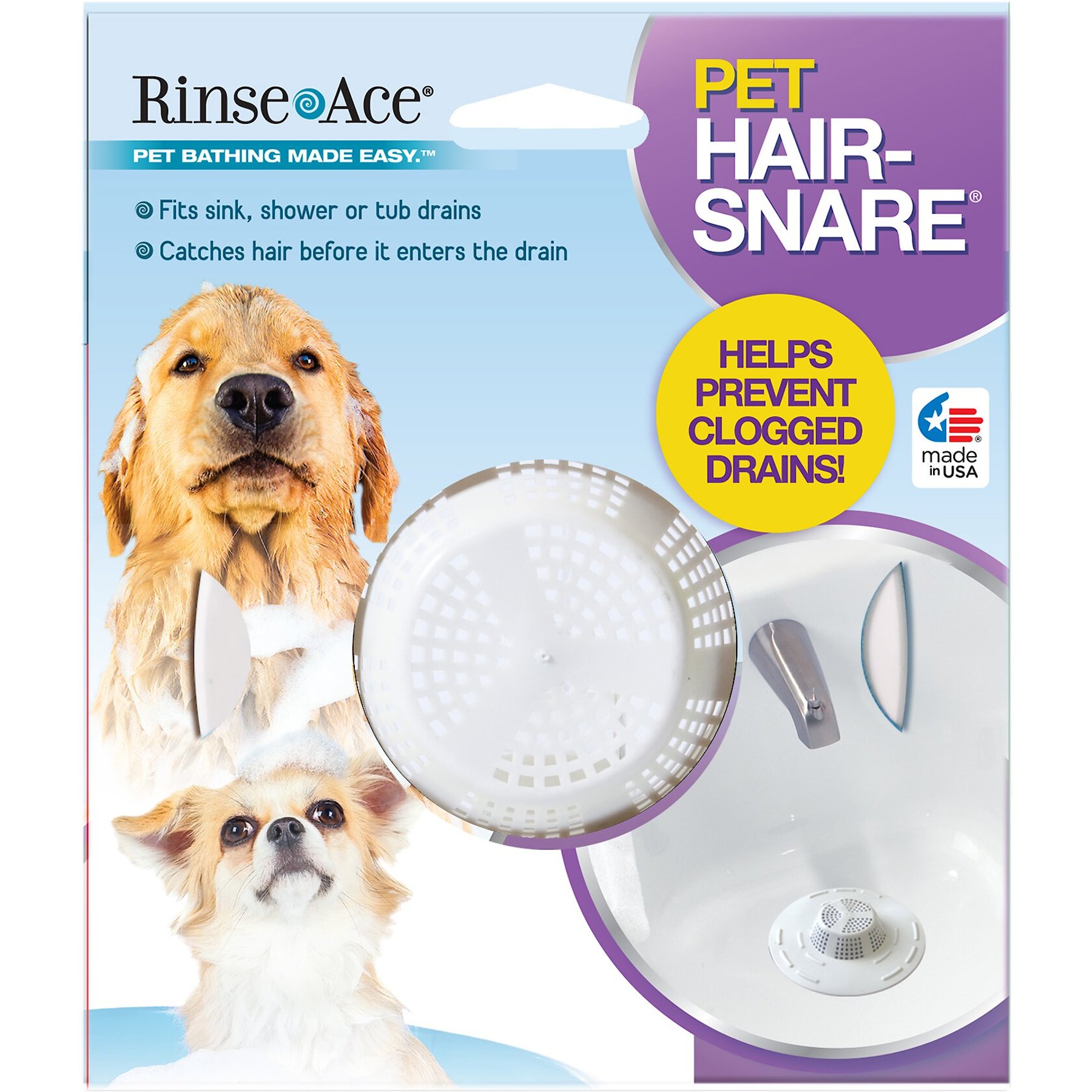 Rinse Ace Pet Hair-Snare