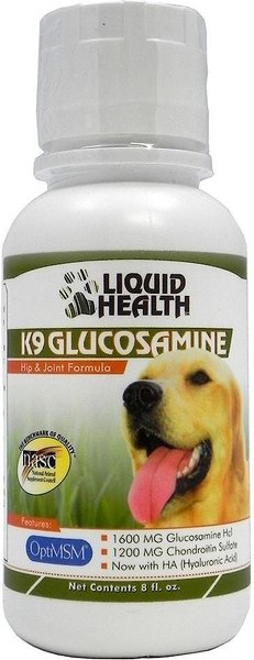 can i give my dog glucosamine chondroitin for humans