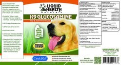 Liquid Health Pets Original K9 Glucosamine Dog Supplement, 32-oz bottle slide 2 of 2
