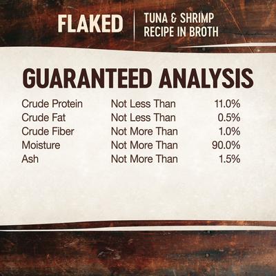 Show full view: Wellness CORE Simply Shreds Grain-Free Tuna & Shrimp Wet Cat Food Topper, 1.75-oz, case of 12 slide 6 of 10