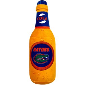 Pets First Bottle Squeaky Dog Chew Toy, Florida