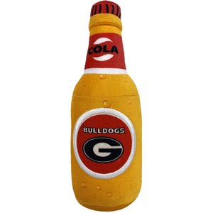 Pets First Bottle Squeaky Dog Chew Toy, Georgia