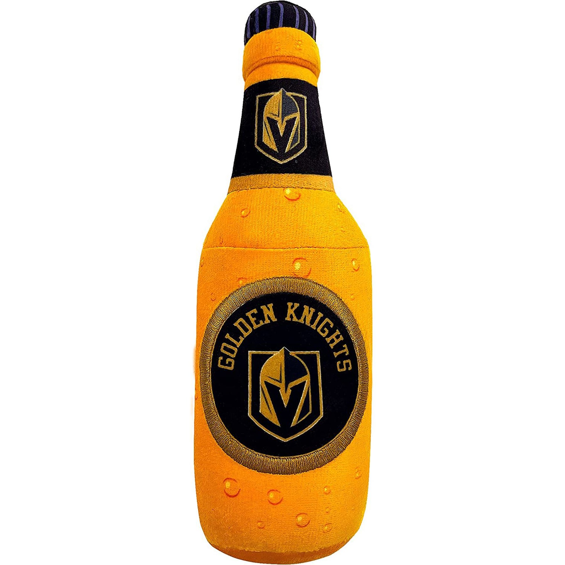 Pets First Bottle Squeaky Dog Chew Toy, Las Vegas Golden Knights