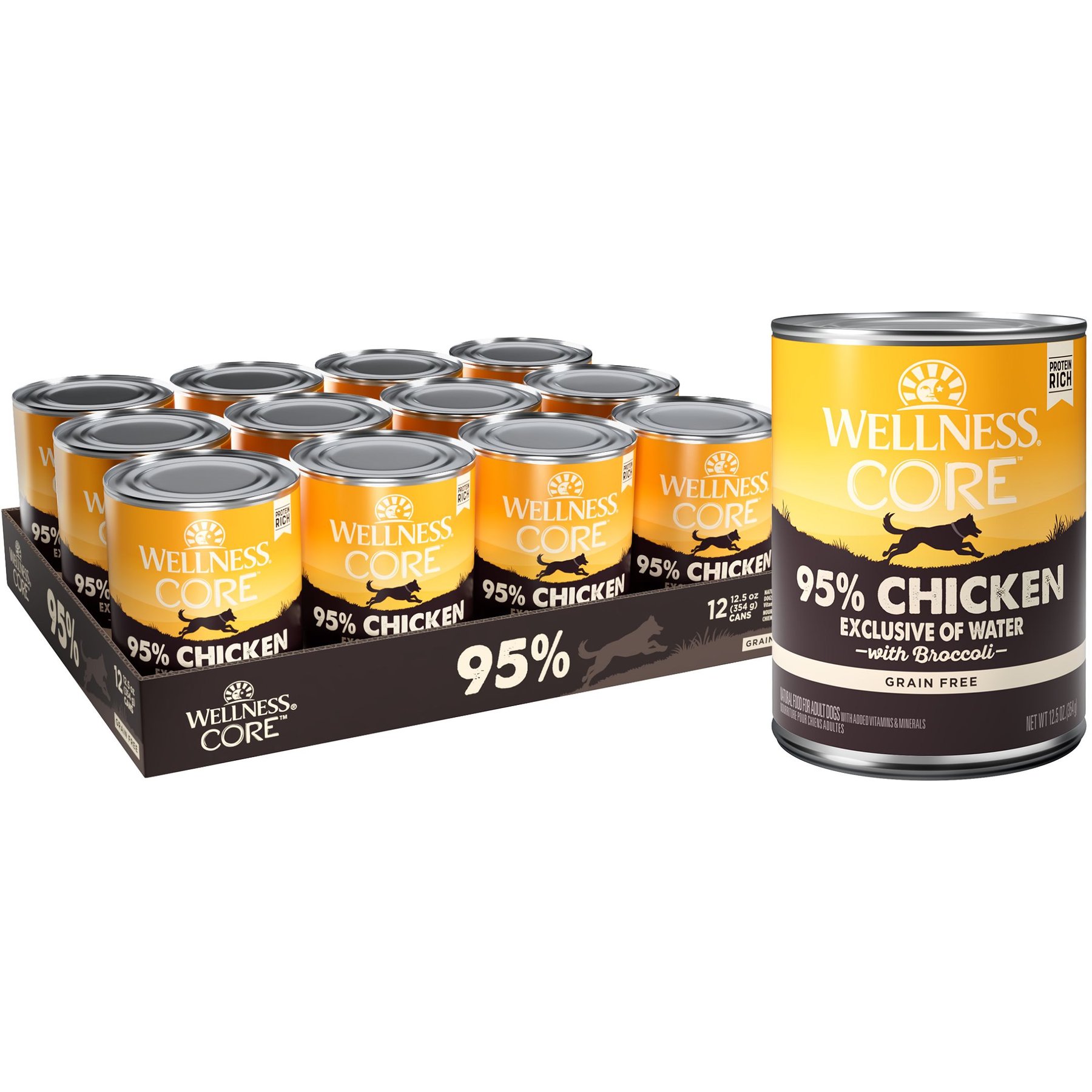 Wellness core reduced outlet fat canned dog food