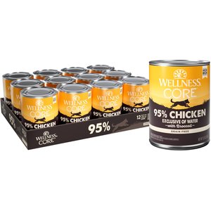 WELLNESS CORE 95 Grain Free Turkey Spinach Canned Dog Food