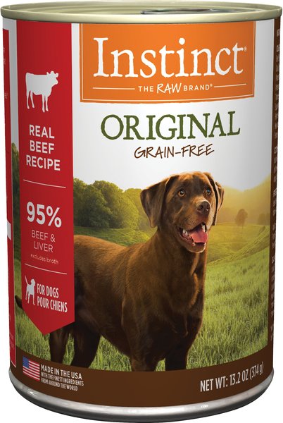 Instinct Original Grain-Free Real Beef Recipe Natural Wet Canned Dog Food