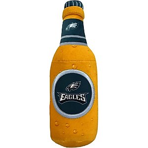 Pets First Bottle Squeaky Dog Chew Toy, Philadelphia Eagles