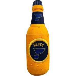 Pets First Bottle Squeaky Dog Chew Toy, St. Louis Blues