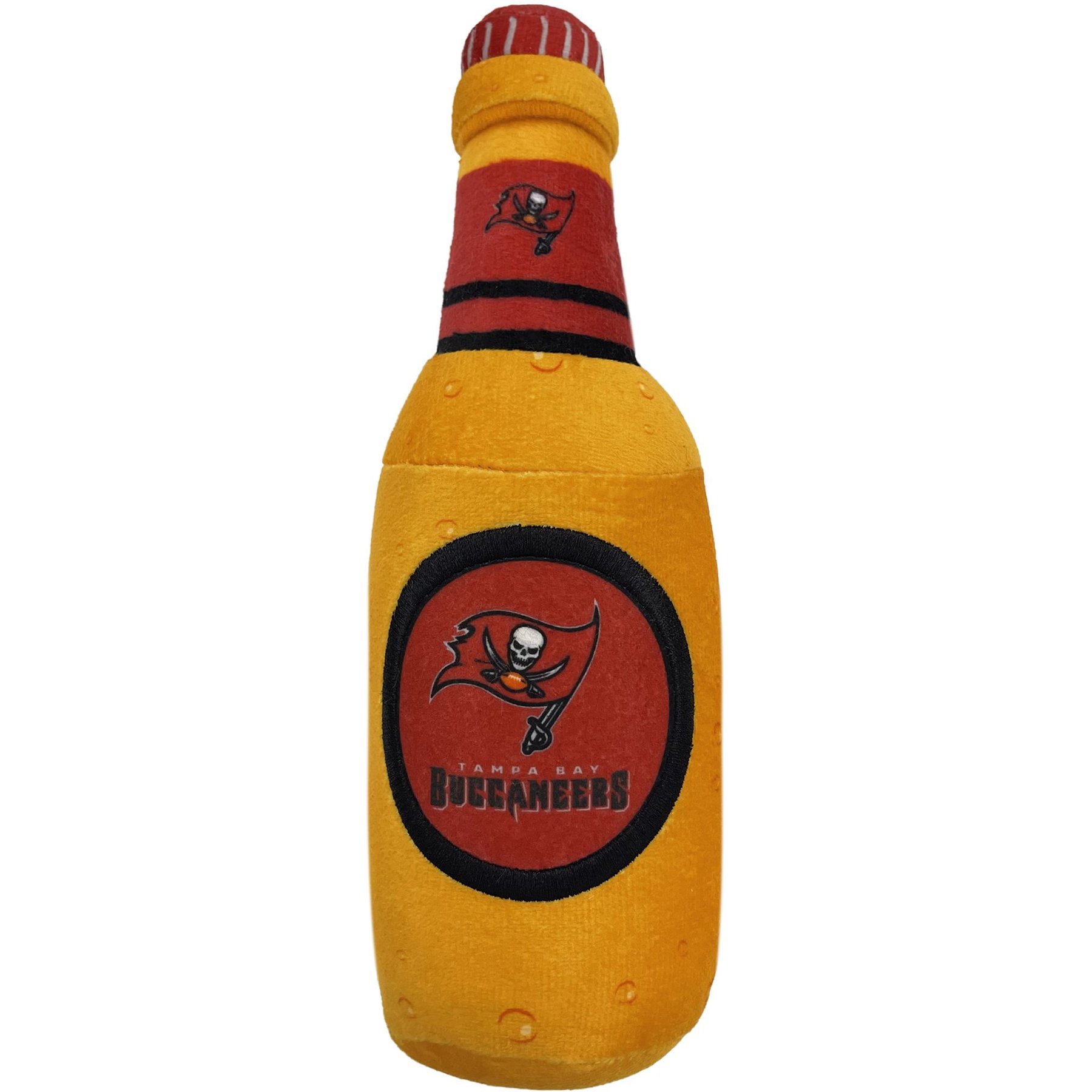 Pets First Bottle Squeaky Dog Chew Toy, Tampa Bay Buccaneers