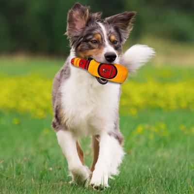 Show full view: Pets First Bottle Squeaky Dog Chew Toy, Tampa Bay Buccaneers slide 3 of 6