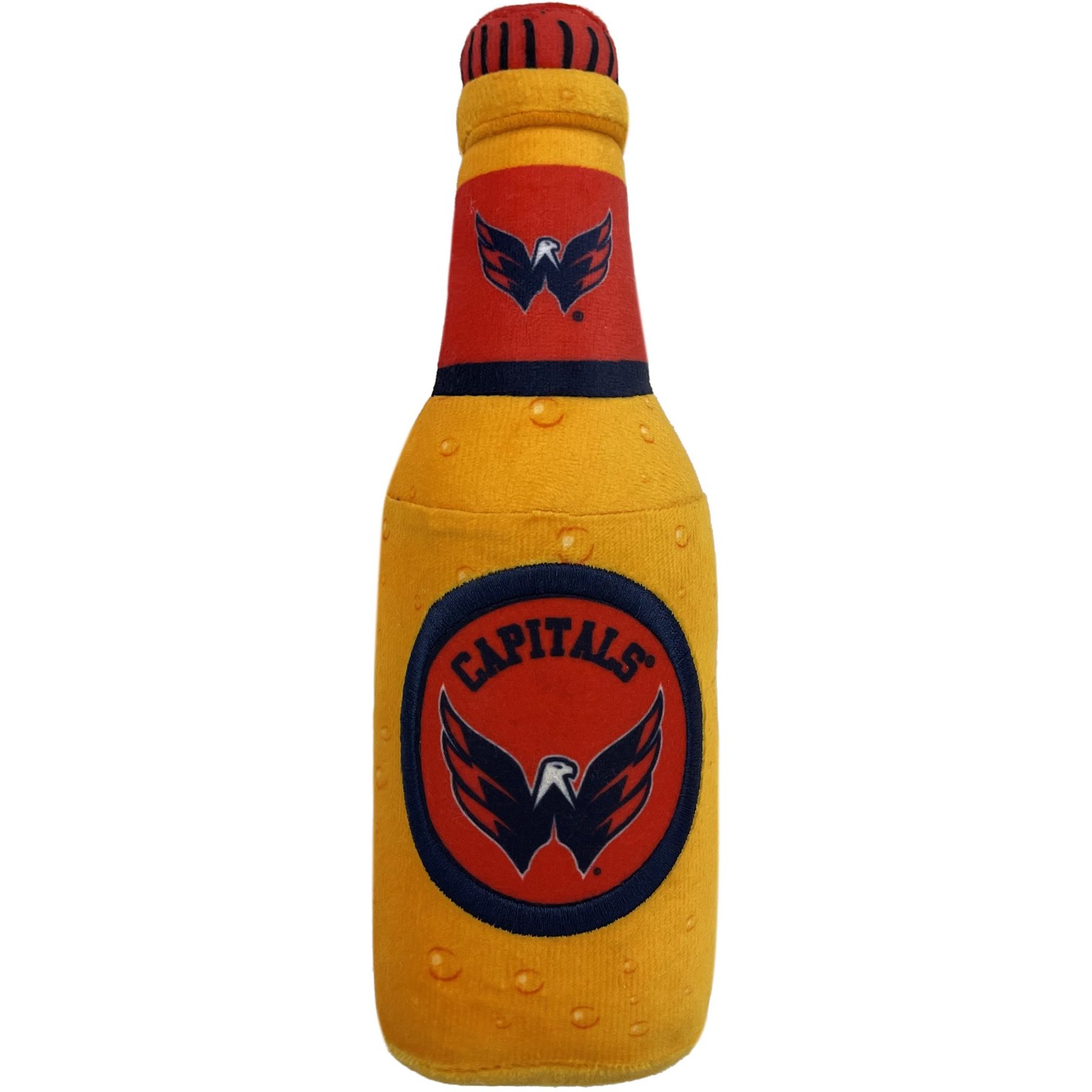 Pets First Pets First Bottle Squeaky Dog Chew Toy, Washington Capitals