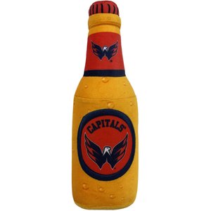 Pets First Bottle Squeaky Dog Chew Toy, Washington Capitals