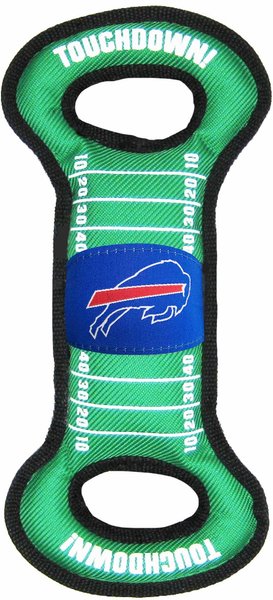 Show full view: Pets First Field Tough Squeaky Dog Chew Toy, Buffalo Bills slide 1 of 6