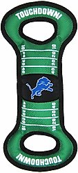Pets First Field Tough Squeaky Dog Chew Toy, Detroit Lions slide 1 of 5