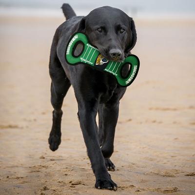 Show full view: Pets First Field Tough Squeaky Dog Chew Toy, Jacksonville Jaguars slide 4 of 7