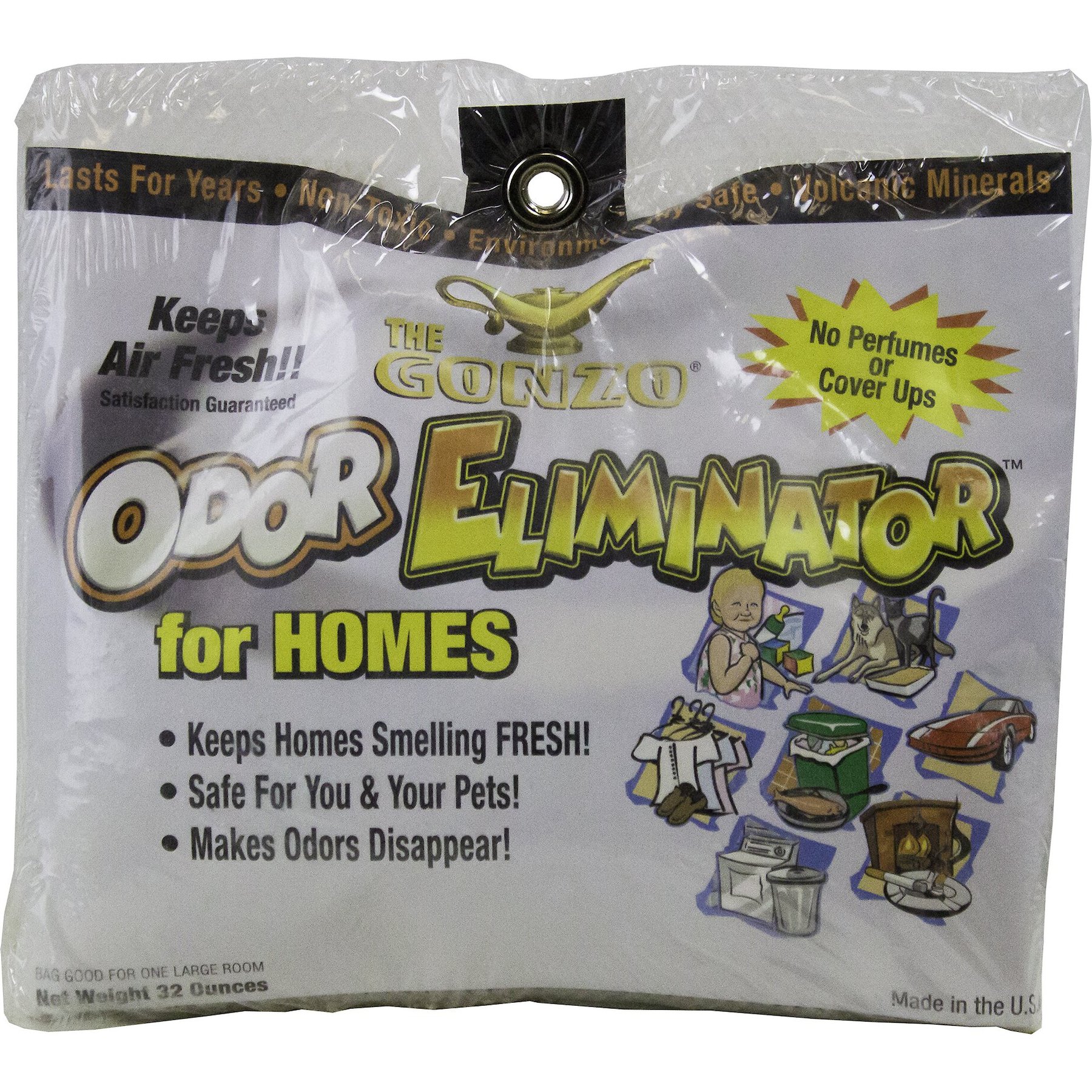 Gonzo odor clearance eliminator for pets