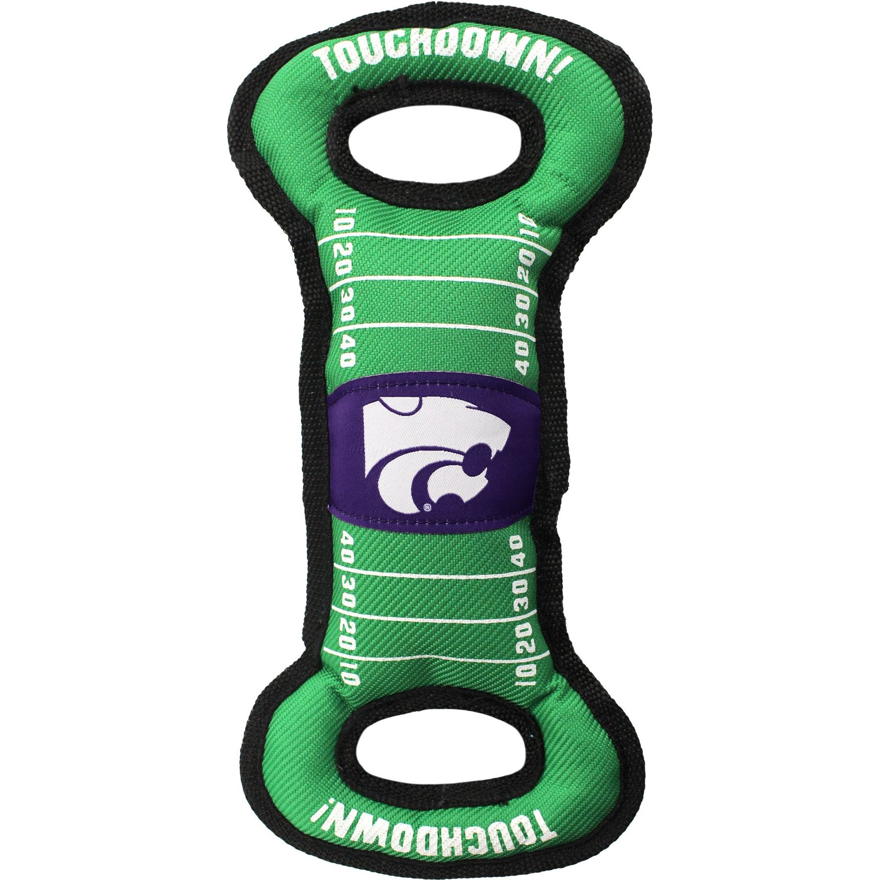 Pets First Field Tough Squeaky Dog Chew Toy, Kansas State
